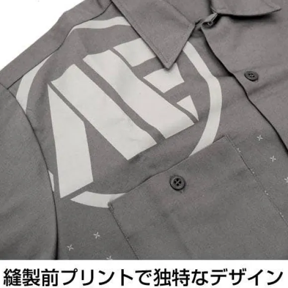 Mobile Suit Zeta Gundam: Anaheim Electronics Design Work Shirt: XL