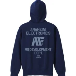 Mobile Suit Zeta Gundam: Anaheim Electronics Zip Parka / Navy - L