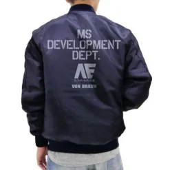 Mobile Suit Zeta Gundam: Anaheim Electronics MA-1 Jacket: Navy - L