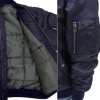 Mobile Suit Zeta Gundam: Anaheim Electronics MA-1 Jacket: Navy - XL