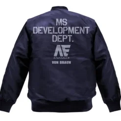 Mobile Suit Zeta Gundam: Anaheim Electronics MA-1 Jacket: Navy - XL