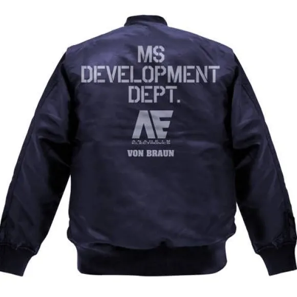 Mobile Suit Zeta Gundam: Anaheim Electronics MA-1 Jacket: Navy - XL