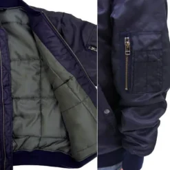 Mobile Suit Zeta Gundam: Anaheim Electronics MA-1 Jacket: Navy - S
