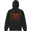 Mobile Suit Zeta Gundam: Titans Zip Parka / Black x Red - S