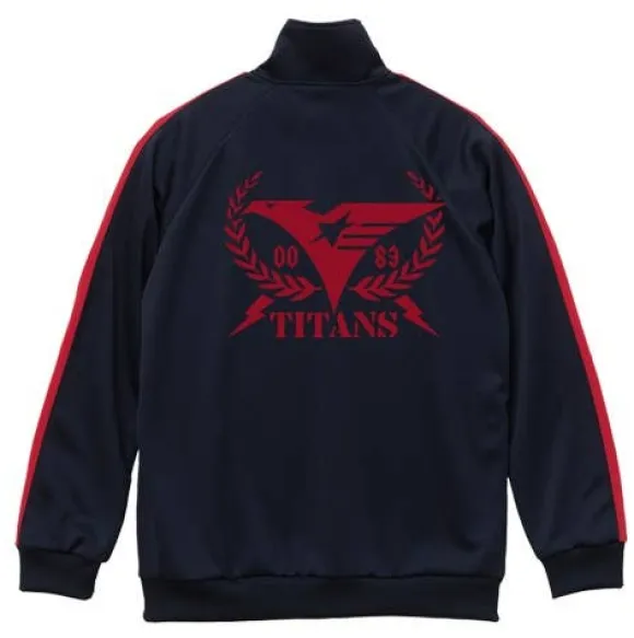 Mobile Suit Zeta Gundam: Titans Jersey: Navy x Red - L