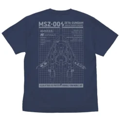 Mobile Suit Z Gundam: Original Wave Rider T-Shirt / Slate-L