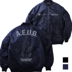 Mobile Suit Z Gundam: Original Waverider Ma-1 Jacket / Navy-L
