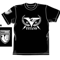 Mobile Suit Z Gundam: Titans Mark T-Shirt / Black-M
