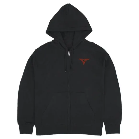 Mobile Suit Z Gundam: Titans U.C.0083 Zip Hoodie / Black-XXL
