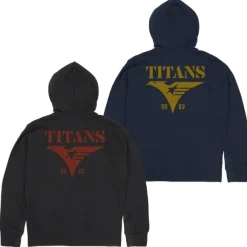 Mobile Suit Z Gundam: Titans U.C.0083 Zip Hoodie / Black-M