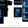 MS Line up AEUG T-Shirt Black XL