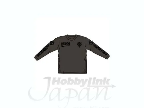 MS-06 Long Sleeved T-Shirt Charcoal M