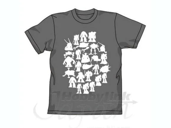 MS Silhouettes T-Shirt Charcoal XL