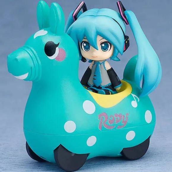 Nendoroid Plus Pullback Car: Hatsune Miku & CuteRody (Mint)
