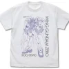 New Mobile Report Gundam W Endless Waltz: Wing Gundam Zero EW T-Shirt / White-XL
