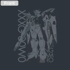 New Mobile Report Gundam Wing: XXXG-00W0 Wing Gundam Zero T-Shirt / Slate-L