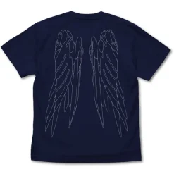 New Mobile Report Gundam Wing: Wing Gundam Zero (EW) T-Shirt / Navy-L