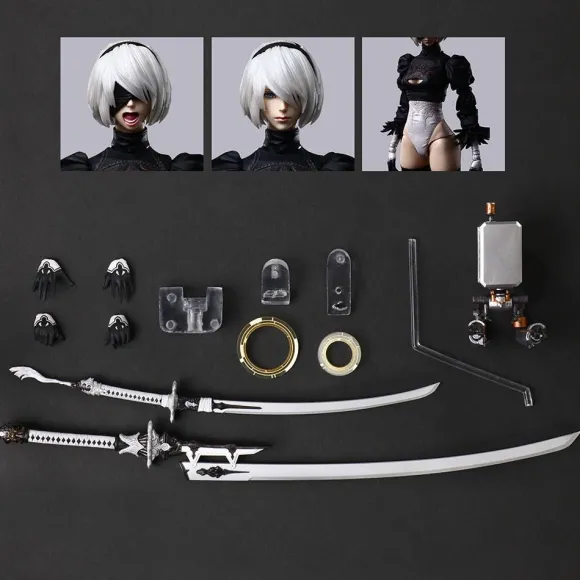 Nier: Automata PLAY ARTS Kai 2B (YoRHa No.2 Type B DX version)