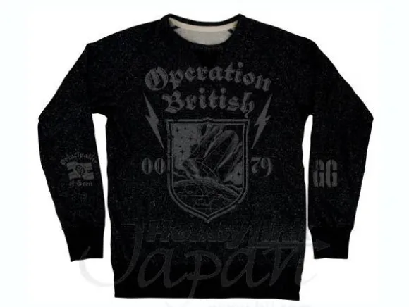 Operation British Sweater Charcoal M