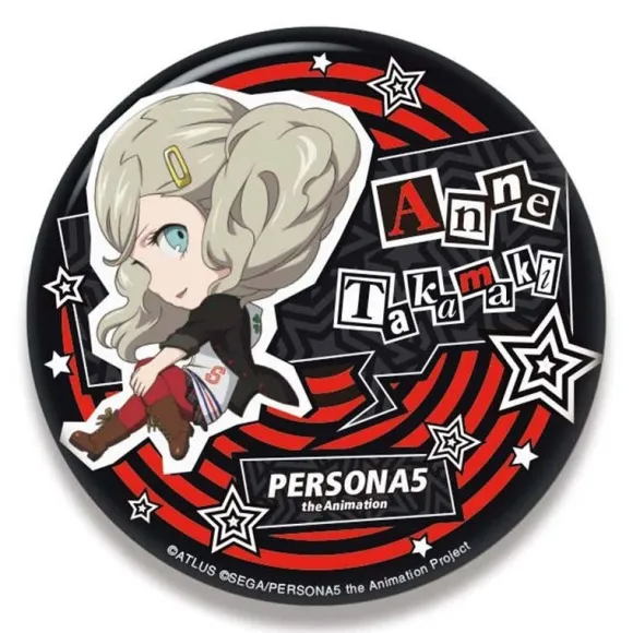 Persona 5: The Animation Nendoroid Plus Big Can Badge Ann Takamaki
