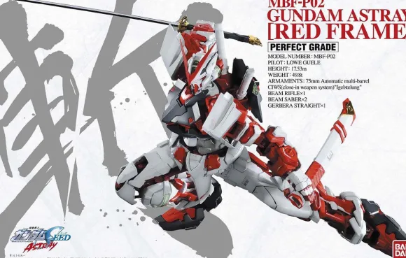 1/60 PG Gundam Astray Red Frame (without Bonus Parts)