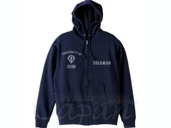 Principality of Zeon Solomon Zip-Parka Navy L