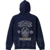 Principality of Zeon Solomon Zip-Parka Navy M