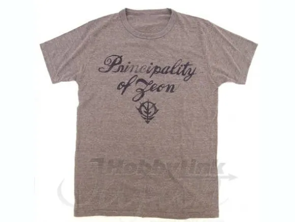 Principality of Zeon Tri-Blend T-Shirt Heather Charcoal M