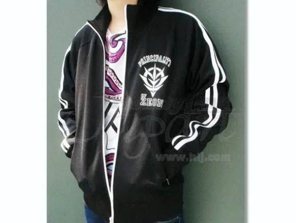 Principality of Zeon Zip-Up Jersey Black M