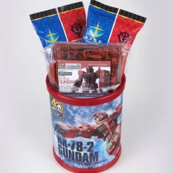 Round Box with Gunpla (ENTRY GRADE 1/144 RX-78-2) Christmas Color