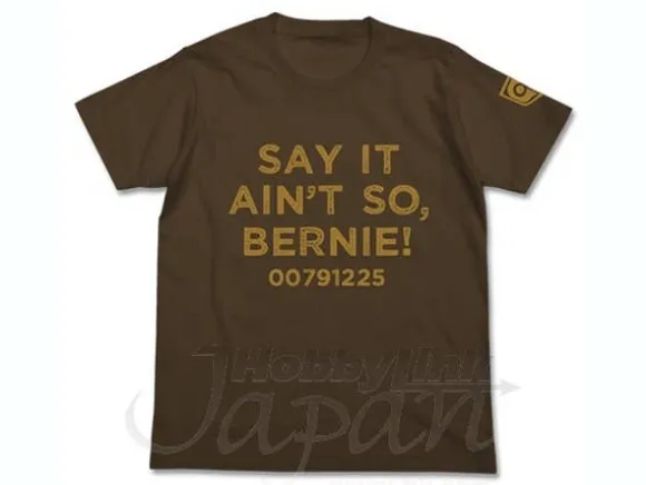 Say It Ain't So, Bernie! T-shirt D-Brown L