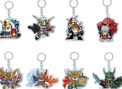 SD Gundam: Acrylic Keychain 3rd: 1Box 8pcs