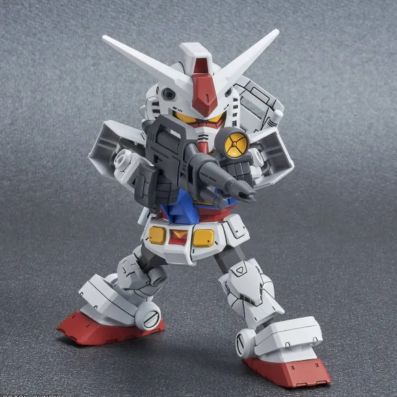 SD Gundam Cross Silhouette RX-78-2 Gundam & Char's Zaku II