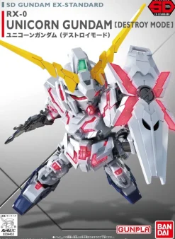 SD Gundam EX Standard Unicorn Gundam (Destroy Mode)