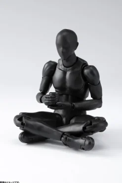 S.H.Figuarts Body-kun DX Set 2 (Solid Black Color Ver.)