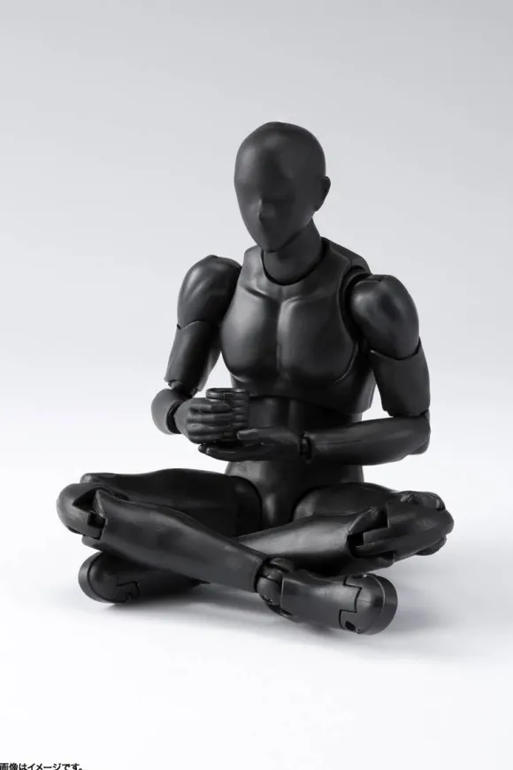 S.H.Figuarts Body-kun DX Set 2 (Solid Black Color Ver.)
