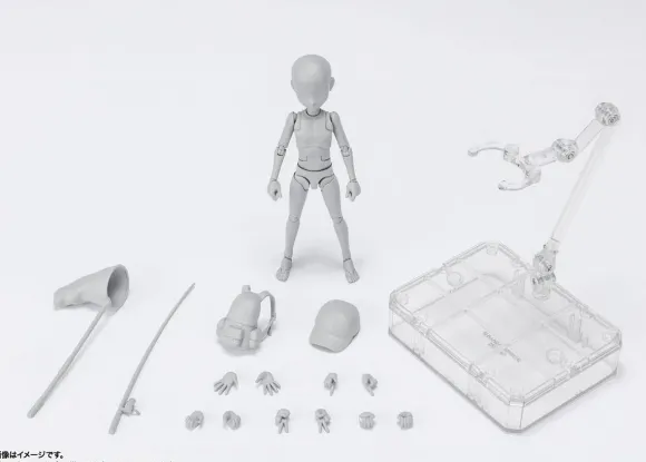 S.H.Figuarts Body-kun Ken Sugimori Edition DX SET (Gray Color Ver.)