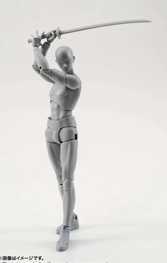 S.H.Figuarts Body-Kun (Mr. Body) DX SET (Gray Color Ver.)