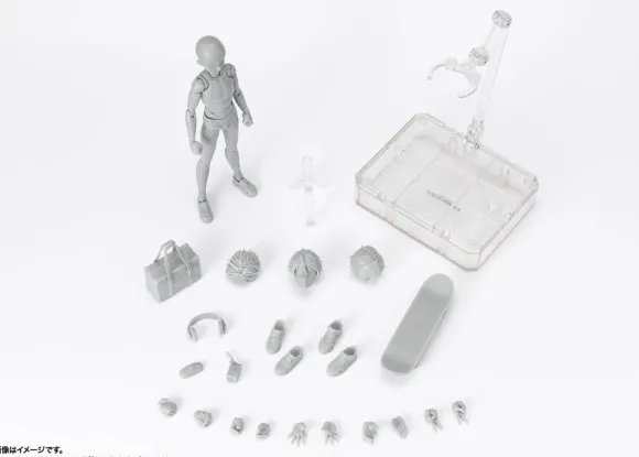S.H.Figuarts Body-kun -School Life- Edition DX SET (Gray Color Ver.)