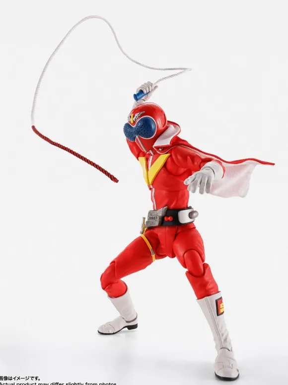 S.H.Figuarts (SHINKOCCHOU SEIHOU) Akarenger Super Sentai 50th Anniversary Ver. (First press limited pedestal included)
