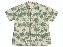 13th Autonomous Corps Aloha Shirt Beige M