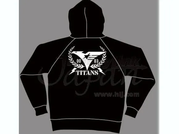 Titans Hooded Jersey Black M