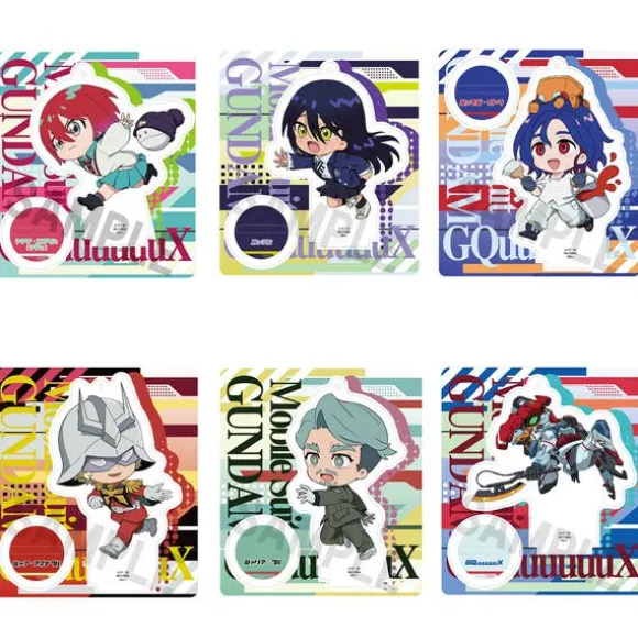 Tokotoko Acrylic Stand Mobile Suit Gundam GQuuuuuuX: 1Box (6pcs)