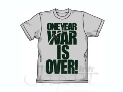 War Is Over T-Shirt Light Gray S