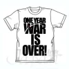 War Is Over T-Shirt White L