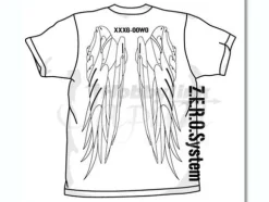Wing Gundam Zero T-Shirt White XL