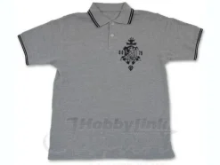 Zeon Defense Force Polo Shirt Gray x Black XL
