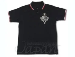 Zeon Defense Force Polo Shirt Black x Red M