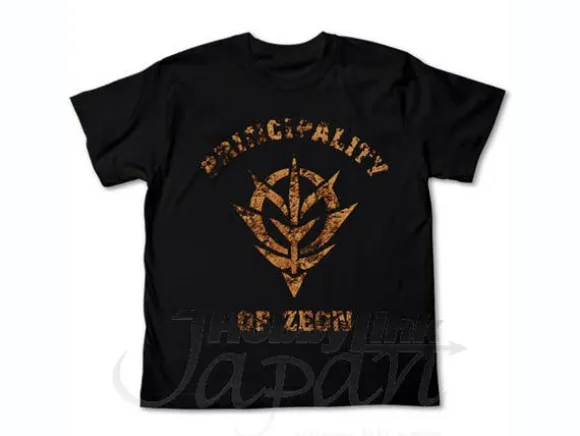Zeon Faded Print T-Shirt Black L
