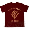 Zeon Faded Print T-Shirt Burgundy M